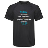 Maillot de Sport Homme Un Chef Impossible a Oublier - T-Shirt Respirant Polyester Manches Courtes - Cadeau Sportif Anniversaire Noël Fête des Pères