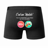 Caleçon Basketball C'est Un Match - Dos - Humour Boxer Coton Motif Métier Idée Cadeau Anniversaire Noël Homme