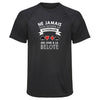 Maillot de Sport Homme Verifier Trait Belote Octogenaire Homme - T-Shirt Respirant Polyester Manches Courtes - Cadeau Sportif Anniversaire Noël Fête des Pères
