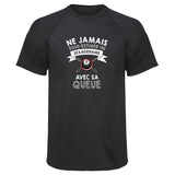 Maillot de Sport Homme Billard Sexagenaire Homme - T-Shirt Respirant Polyester Manches Courtes - Cadeau Sportif Anniversaire Noël Fête des Pères