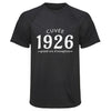 Maillot de Sport Homme 1926 Cuvee Grand Cru - T-Shirt Respirant Polyester Manches Courtes - Cadeau Sportif Anniversaire Noël Fête des Pères