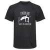Maillot de Sport Homme Saut en Hauteur Copie Jpeux Pas - T-Shirt Respirant Polyester Manches Courtes - Cadeau Sportif Anniversaire Noël Fête des Pères
