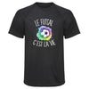 Maillot de Sport Homme Futsal Cest la Vie - T-Shirt Respirant Polyester Manches Courtes - Cadeau Sportif Anniversaire Noël Fête des Pères
