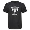 Maillot de Sport Homme Padel Trentenaire Homme - T-Shirt Respirant Polyester Manches Courtes - Cadeau Sportif Anniversaire Noël Fête des Pères