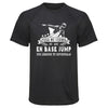 Maillot de Sport Homme Base Jump Une Legende Tu Deviendras - T-Shirt Respirant Polyester Manches Courtes - Cadeau Sportif Anniversaire Noël Fête des Pères