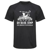Maillot de Sport Homme Base Jump Une Legende Tu Deviendras - T-Shirt Respirant Polyester Manches Courtes - Cadeau Sportif Anniversaire Noël Fête des Pères