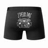 Caleçon J'peux Pas J'Ai Photographie - Humour Boxer Coton Idée Cadeau