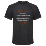 Maillot de Sport Homme pour Un Golfeur Aussi Genial - T-Shirt Respirant Polyester Manches Courtes - Cadeau Sportif Anniversaire Noël Fête des Pères