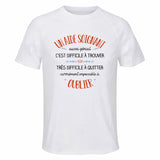 Maillot de Sport Homme pour Un Aide Soignant Aussi Genial - T-Shirt Respirant Polyester Manches Courtes - Cadeau Sportif Anniversaire Noël Fête des Pères