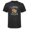 Maillot de Sport Homme Baseball Cest la Vie - T-Shirt Respirant Polyester Manches Courtes - Cadeau Sportif Anniversaire Noël Fête des Pères