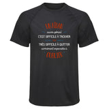 Maillot de Sport Homme pour Un Aidan Aussi Genial - T-Shirt Respirant Polyester Manches Courtes - Cadeau Sportif Anniversaire Noël Fête des Pères