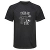 Maillot de Sport Homme Tir Copie Jpeux Pas - T-Shirt Respirant Polyester Manches Courtes - Cadeau Sportif Anniversaire Noël Fête des Pères