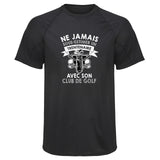 Maillot de Sport Homme Homme Trentenaire Golf - T-Shirt Respirant Polyester Manches Courtes - Cadeau Sportif Anniversaire Noël Fête des Pères