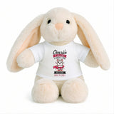 Peluche Lapin Bébé Doudou Charlie Humour Changez Couches Cadeau Naissance Nouveau-Né Baby Shower