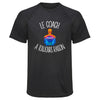 Maillot de Sport Homme Coach a Toujours Raison - T-Shirt Respirant Polyester Manches Courtes - Cadeau Sportif Anniversaire Noël Fête des Pères