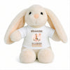 Peluche Lapin Bébé Doudou Berangere Cou Monte Girafe Cadeau Naissance Fille Nouveau-Né Baby Shower