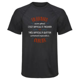 Maillot de Sport Homme pour Un Bernard Aussi Genial - T-Shirt Respirant Polyester Manches Courtes - Cadeau Sportif Anniversaire Noël Fête des Pères
