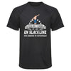 Maillot de Sport Homme Slackline Une Legende Tu Deviendras - T-Shirt Respirant Polyester Manches Courtes - Cadeau Sportif Anniversaire Noël Fête des Pères