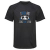 Maillot de Sport Homme Apnee sous L_Eau Copie Jpeux Pas - T-Shirt Respirant Polyester Manches Courtes - Cadeau Sportif Anniversaire Noël Fête des Pères