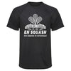 Maillot de Sport Homme Squash Une Legende Tu Deviendras - T-Shirt Respirant Polyester Manches Courtes - Cadeau Sportif Anniversaire Noël Fête des Pères