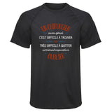 Maillot de Sport Homme pour Un Chirurgien Aussi Genial - T-Shirt Respirant Polyester Manches Courtes - Cadeau Sportif Anniversaire Noël Fête des Pères