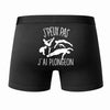 Caleçon J'peux Pas J'Ai Plongeon - Humour Boxer Coton Idée Cadeau