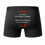 Caleçon Un Daniel Aussi génial - Dos - Humour Boxer Coton Motif Métier Idée Cadeau Anniversaire Noël Homme