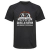 Maillot de Sport Homme Aviation Une Legende Tu Deviendras - T-Shirt Respirant Polyester Manches Courtes - Cadeau Sportif Anniversaire Noël Fête des Pères