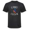 Maillot de Sport Homme Basket Cest la Vie - T-Shirt Respirant Polyester Manches Courtes - Cadeau Sportif Anniversaire Noël Fête des Pères