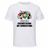Maillot de Sport Homme Super Secretaire De Direction - T-Shirt Respirant Polyester Manches Courtes - Cadeau Sportif Anniversaire Noël Fête des Pères