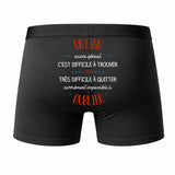 Caleçon Un Etan Aussi génial - Dos - Humour Boxer Coton Motif Métier Idée Cadeau Anniversaire Noël Homme