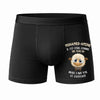 Caleçon Mohamed-Amine Agneau - Face - Humour Boxer Coton Motif Métier Idée Cadeau Anniversaire Noël Homme
