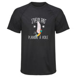 Maillot de Sport Homme Planche a Voile Copie Jpeux Pas - T-Shirt Respirant Polyester Manches Courtes - Cadeau Sportif Anniversaire Noël Fête des Pères