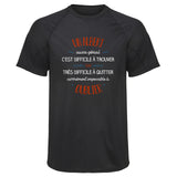 Maillot de Sport Homme pour Un Albert Aussi Genial - T-Shirt Respirant Polyester Manches Courtes - Cadeau Sportif Anniversaire Noël Fête des Pères