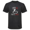 Maillot de Sport Homme Lancer du Poids Copie Jpeux Pas - T-Shirt Respirant Polyester Manches Courtes - Cadeau Sportif Anniversaire Noël Fête des Pères