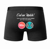 Caleçon Moto GP C'est Un Match - Dos - Humour Boxer Coton Motif Métier Idée Cadeau Anniversaire Noël Homme