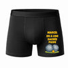 Caleçon Marcel en à Une sacrée Paire - Face - Humour Boxer Coton Motif Métier Idée Cadeau Anniversaire Noël Homme