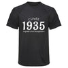 Maillot de Sport Homme 1935 Cuvee Grand Cru - T-Shirt Respirant Polyester Manches Courtes - Cadeau Sportif Anniversaire Noël Fête des Pères