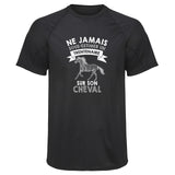 Maillot de Sport Homme Homme Trentenaire Cheval - T-Shirt Respirant Polyester Manches Courtes - Cadeau Sportif Anniversaire Noël Fête des Pères