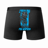 Caleçon J'peux Pas J'Ai Hockey - Humour Boxer Coton Idée Cadeau