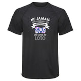 Maillot de Sport Homme Homme Trentenaire Loto - T-Shirt Respirant Polyester Manches Courtes - Cadeau Sportif Anniversaire Noël Fête des Pères
