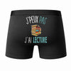 Caleçon J'peux Pas J'Ai Lecture - Humour Boxer Coton Idée Cadeau