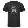 Maillot de Sport Homme Tir Armes Copie Jpeux Pas - T-Shirt Respirant Polyester Manches Courtes - Cadeau Sportif Anniversaire Noël Fête des Pères