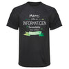 Maillot de Sport Homme pour Merci Informaticien Inoubliable - T-Shirt Respirant Polyester Manches Courtes - Cadeau Sportif Anniversaire Noël Fête des Pères