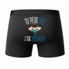 Caleçon J'peux Pas J'Ai Mentalisme - Humour Boxer Coton Idée Cadeau