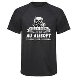 Maillot de Sport Homme Airsoft Une Legende Tu Deviendras - T-Shirt Respirant Polyester Manches Courtes - Cadeau Sportif Anniversaire Noël Fête des Pères