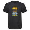 Maillot de Sport Homme pour Aaron en a Une Sacree Paire - T-Shirt Respirant Polyester Manches Courtes - Cadeau Sportif Anniversaire Noël Fête des Pères