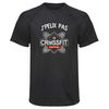 Maillot de Sport Homme Jpeux Pas Jai Crossfit Copie Jpeux Pas - T-Shirt Respirant Polyester Manches Courtes - Cadeau Sportif Anniversaire Noël Fête des Pères