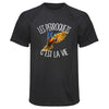 Maillot de Sport Homme Perroquet Cest la Vie - T-Shirt Respirant Polyester Manches Courtes - Cadeau Sportif Anniversaire Noël Fête des Pères