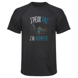 Maillot de Sport Homme Trompette Copie Jpeux Pas - T-Shirt Respirant Polyester Manches Courtes - Cadeau Sportif Anniversaire Noël Fête des Pères